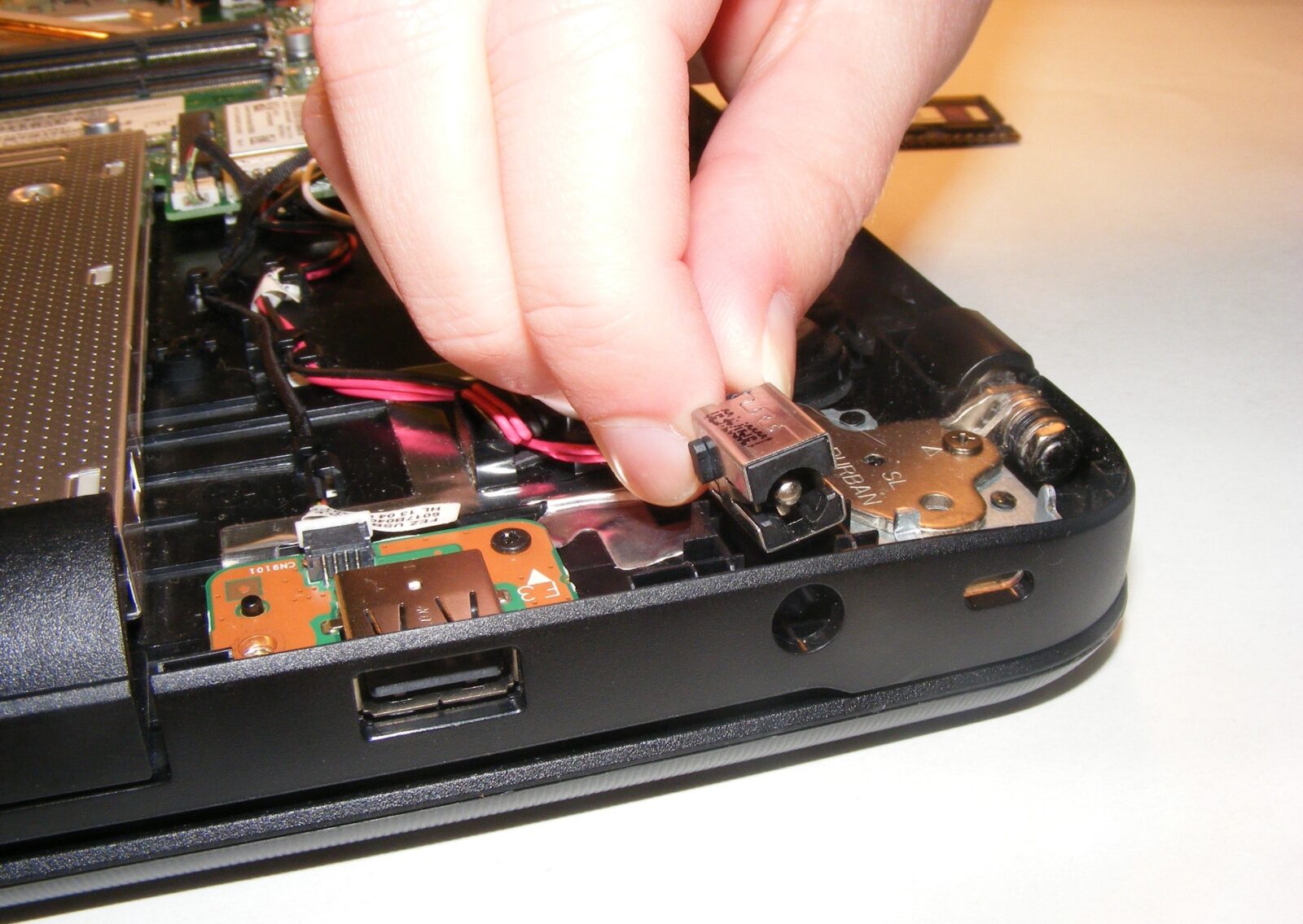 How To Fix Laptop Power Jack Without Soldering Wickland